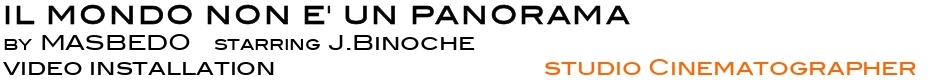 il mondo non  un panorama